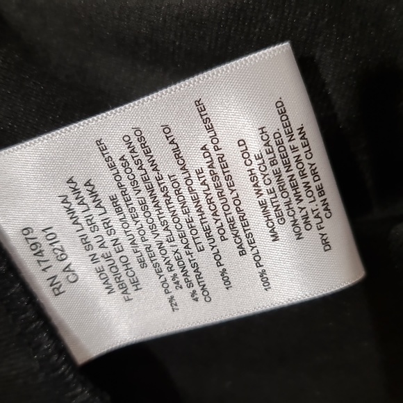 BCBGMAXAZRIA BLACK SWING DRESS WITH VEGAN LEATHER POCKETS SIZE S EUC - Picture 8 of 8